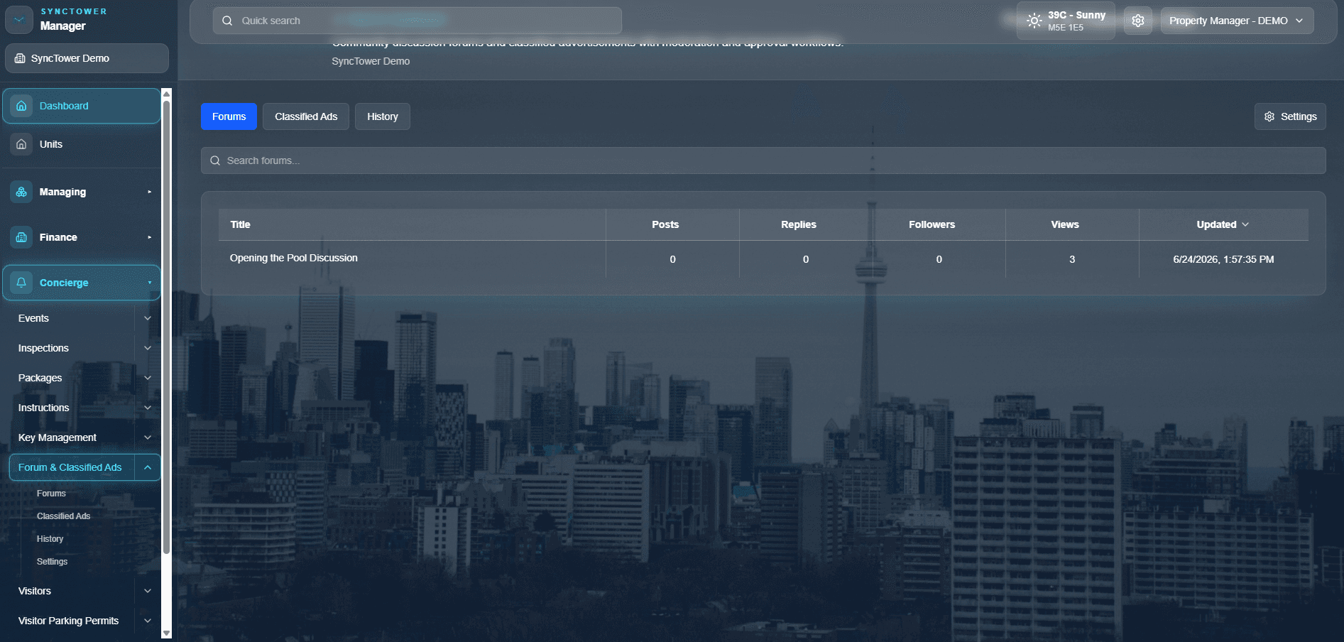 SyncTower Forum & Classified Ads module
