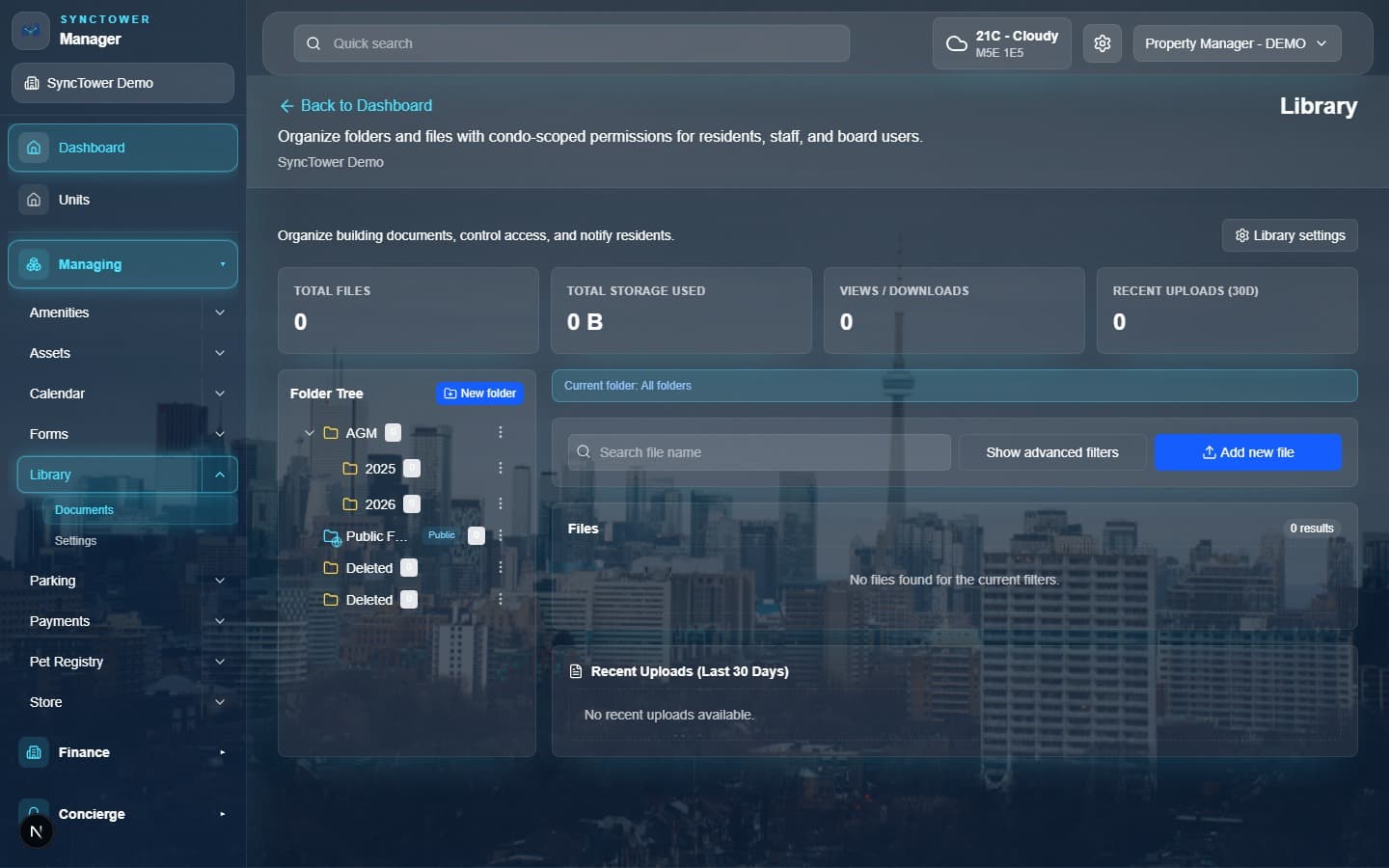 SyncTower Library module